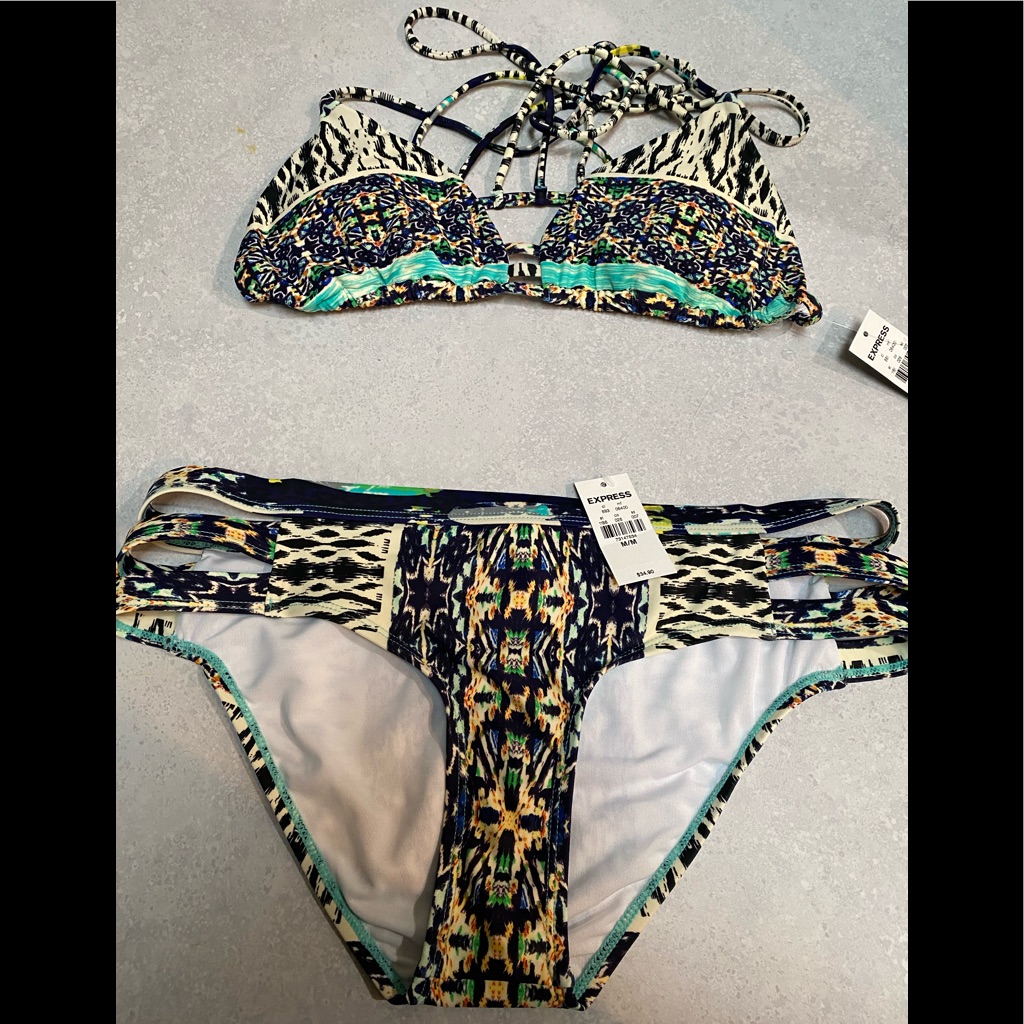 Boho Print Express Bikini